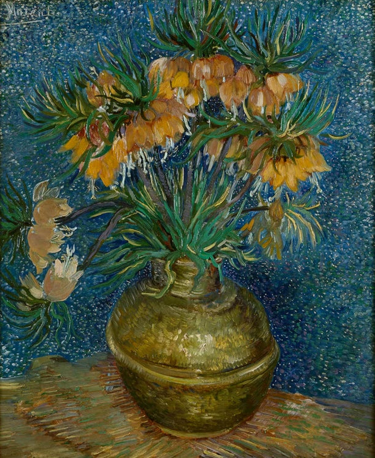 Kaiserkronen in Kupfervase von Vincent van Gogh