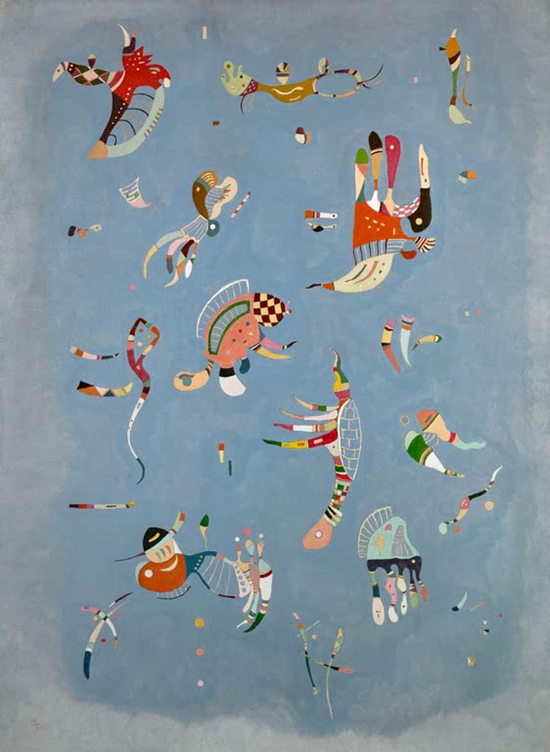 Himmelblau | Wassily Kandinsky