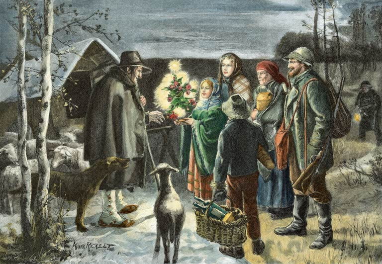 Ein Weihnachten auf der Rauhen Alb | K. Rickelt