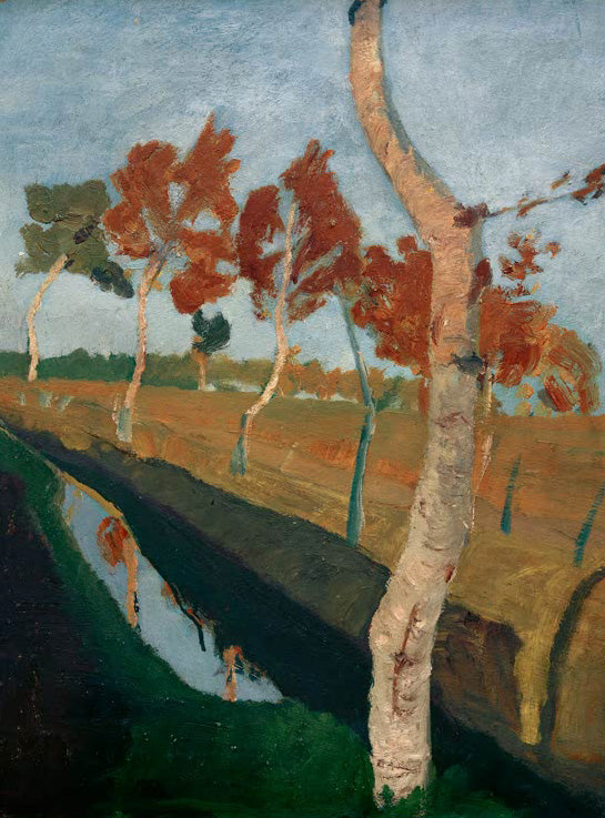 Birken am Moorgraben | Paula Modersohn-Becker
