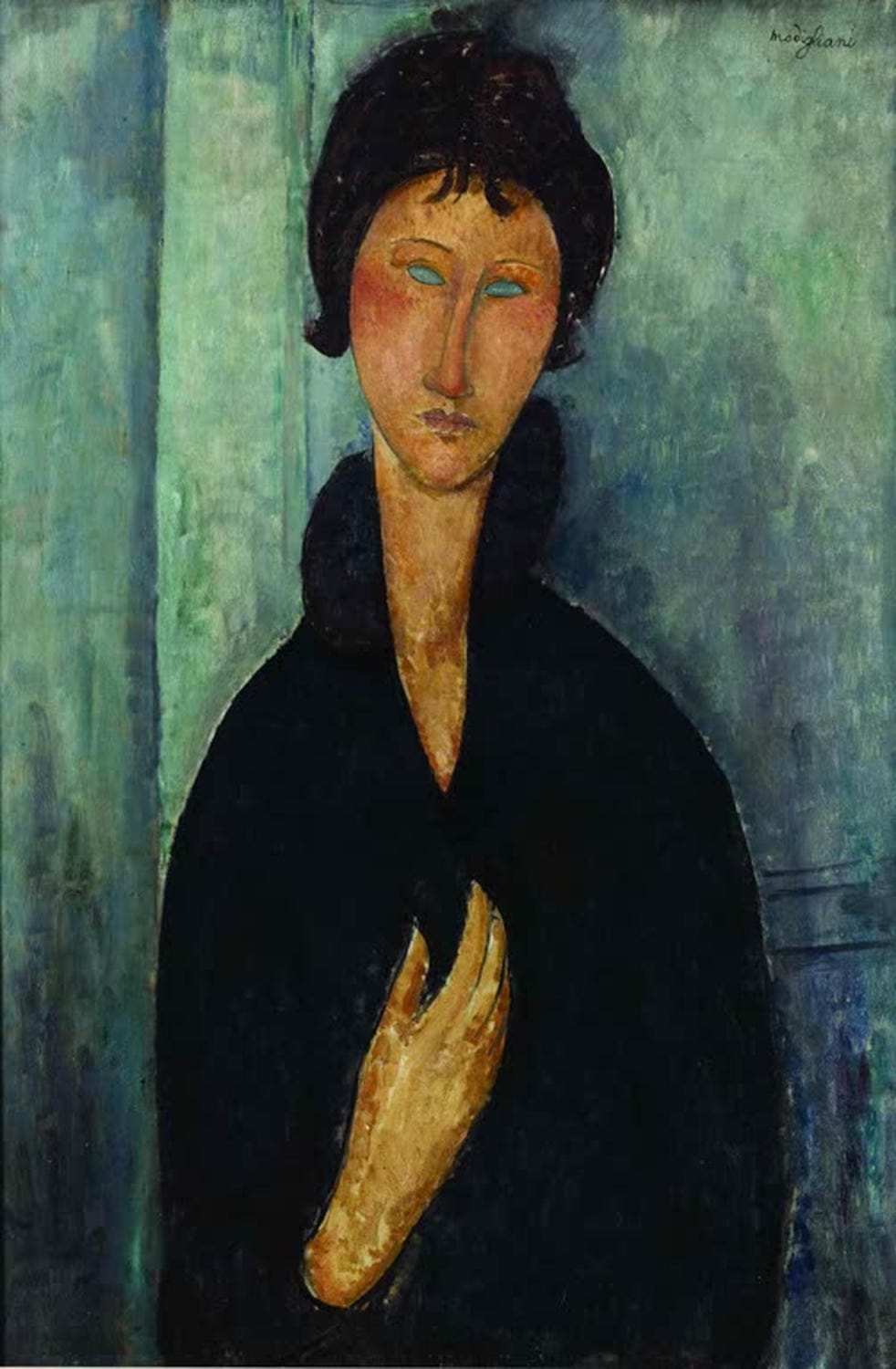 Frau mit blauen Augen | Amedeo Modigliani