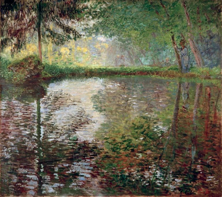 Teich in Montgeron | Claude Monet