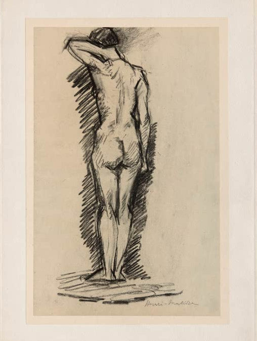 Stehender weiblicher Akt von hinten | Henri Matisse