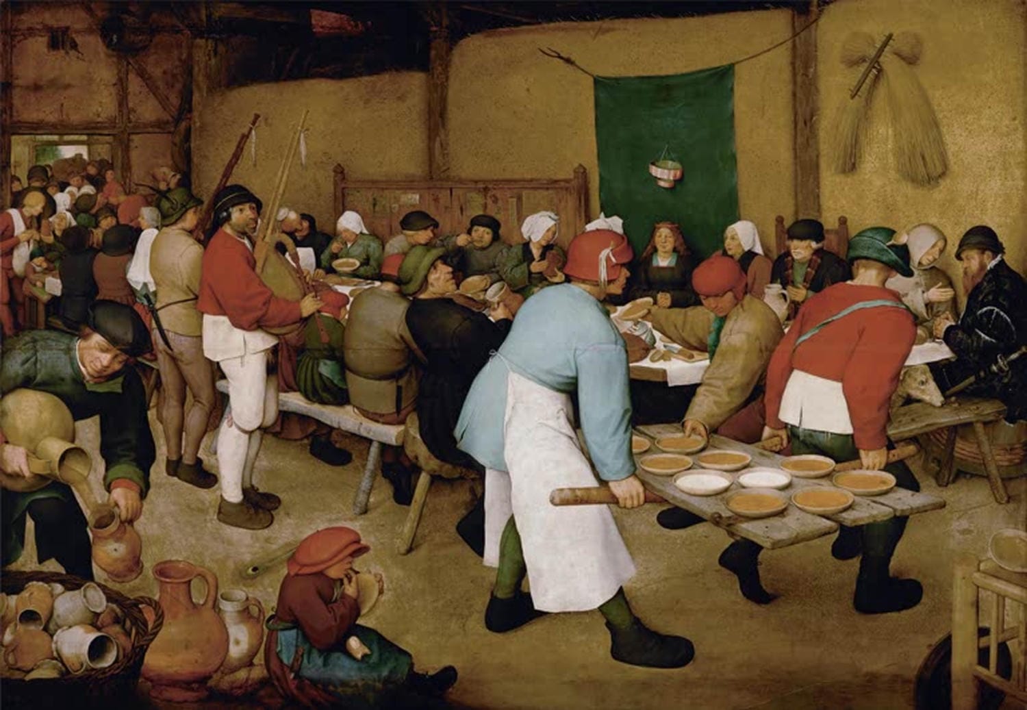 Bauernhochzeit | Pieter Brueghel d. Ä.