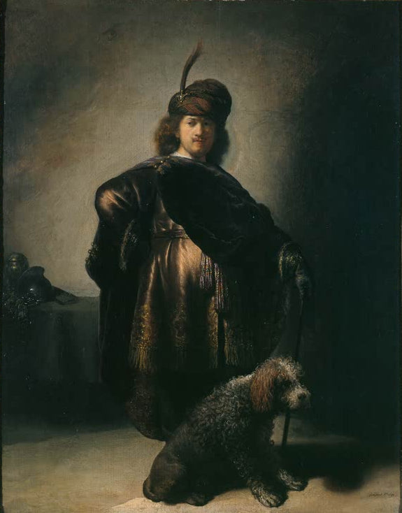 Porträt des Künstlers in orientalischer Tracht | Rembrandt van Rijn
