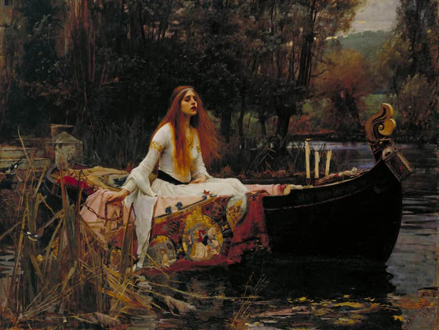 Die Dame von Shalott | John William Waterhouse
