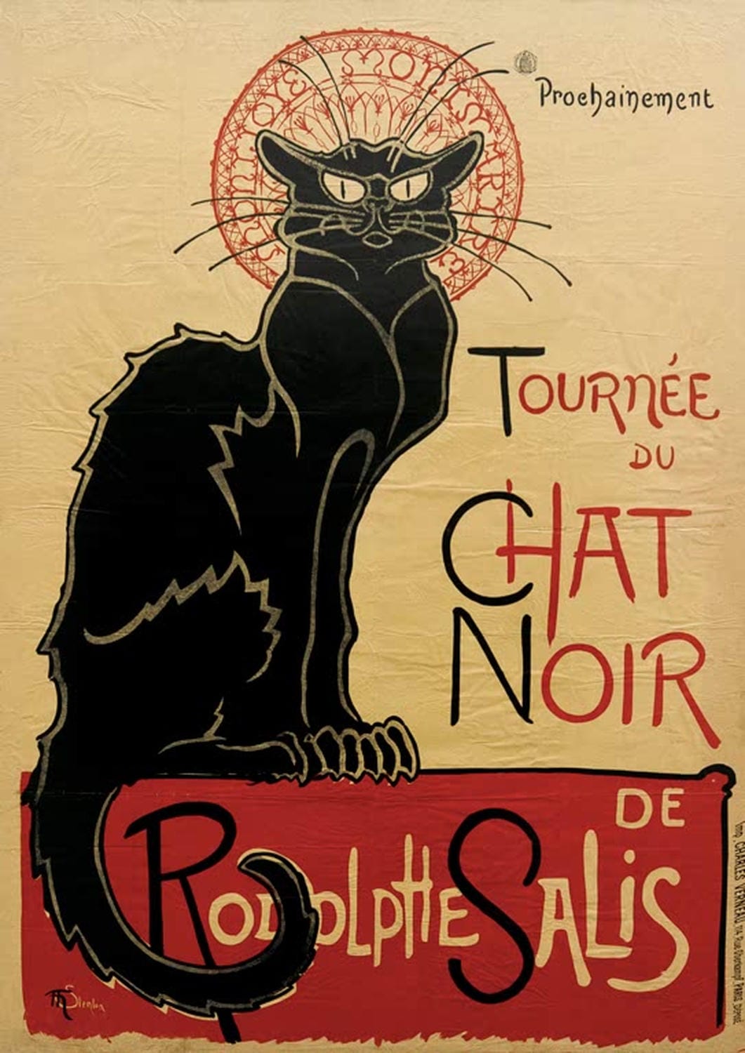 Plakat Chat Noir | Théophile-Alexandre Steinlen