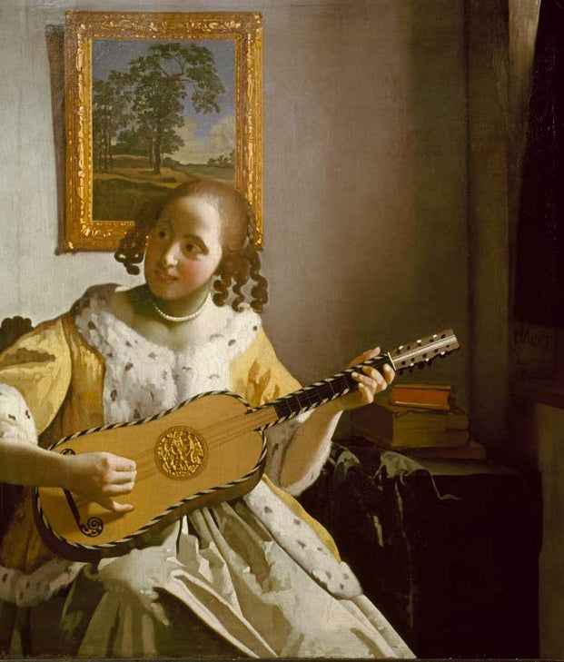 Gitarrenspielerin | Johannes Vermeer