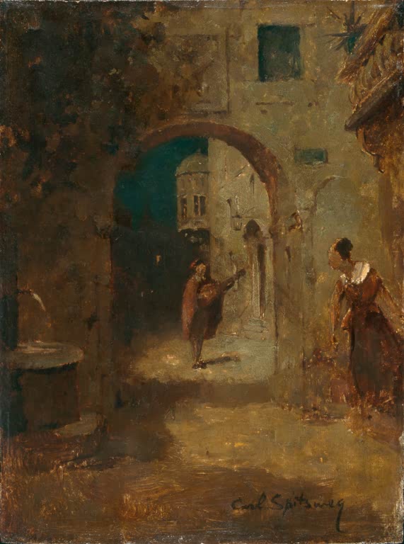 Solo Ständchen | Carl Spitzweg