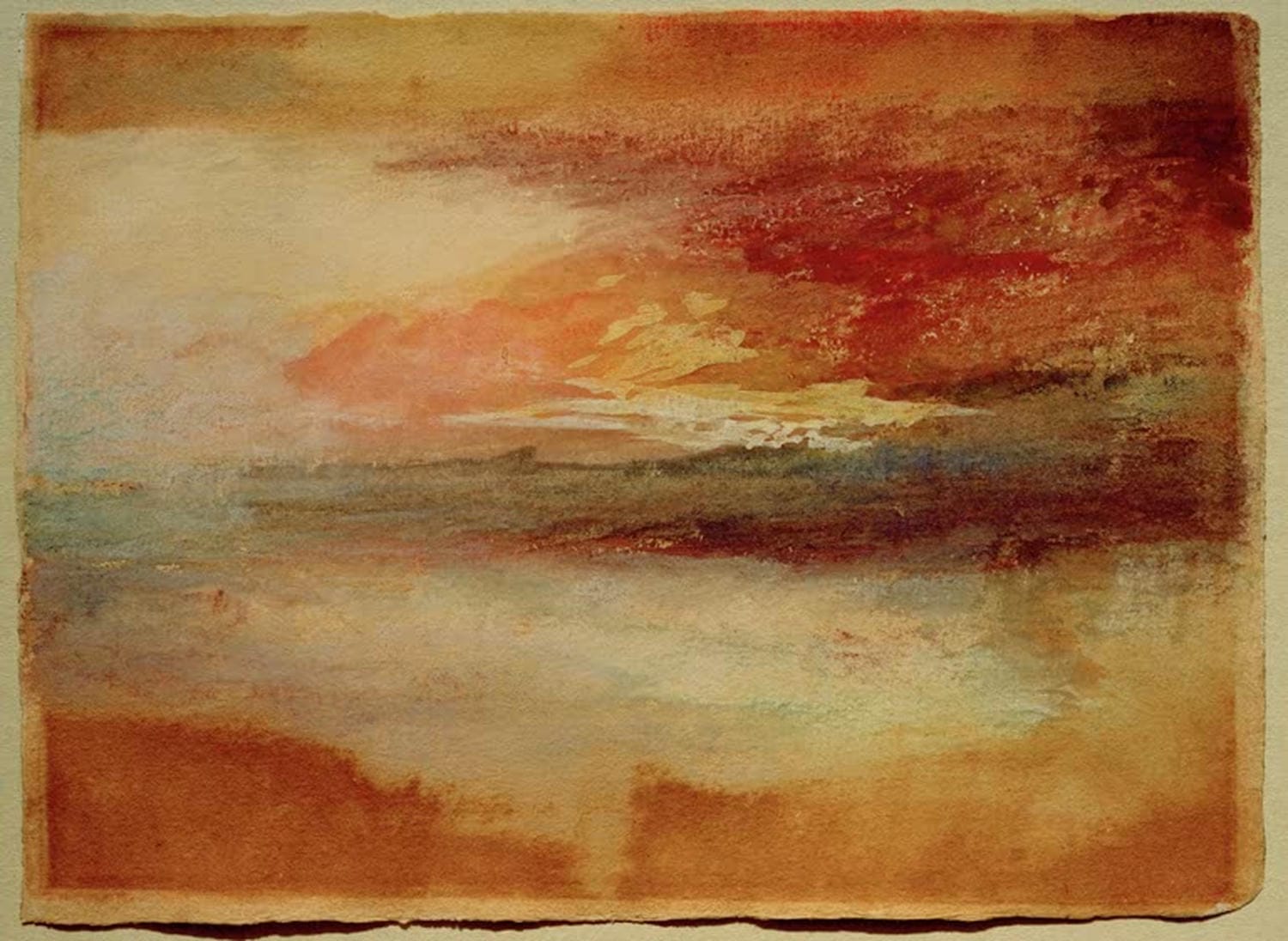 Sonnenuntergang an der Küste | William Turner