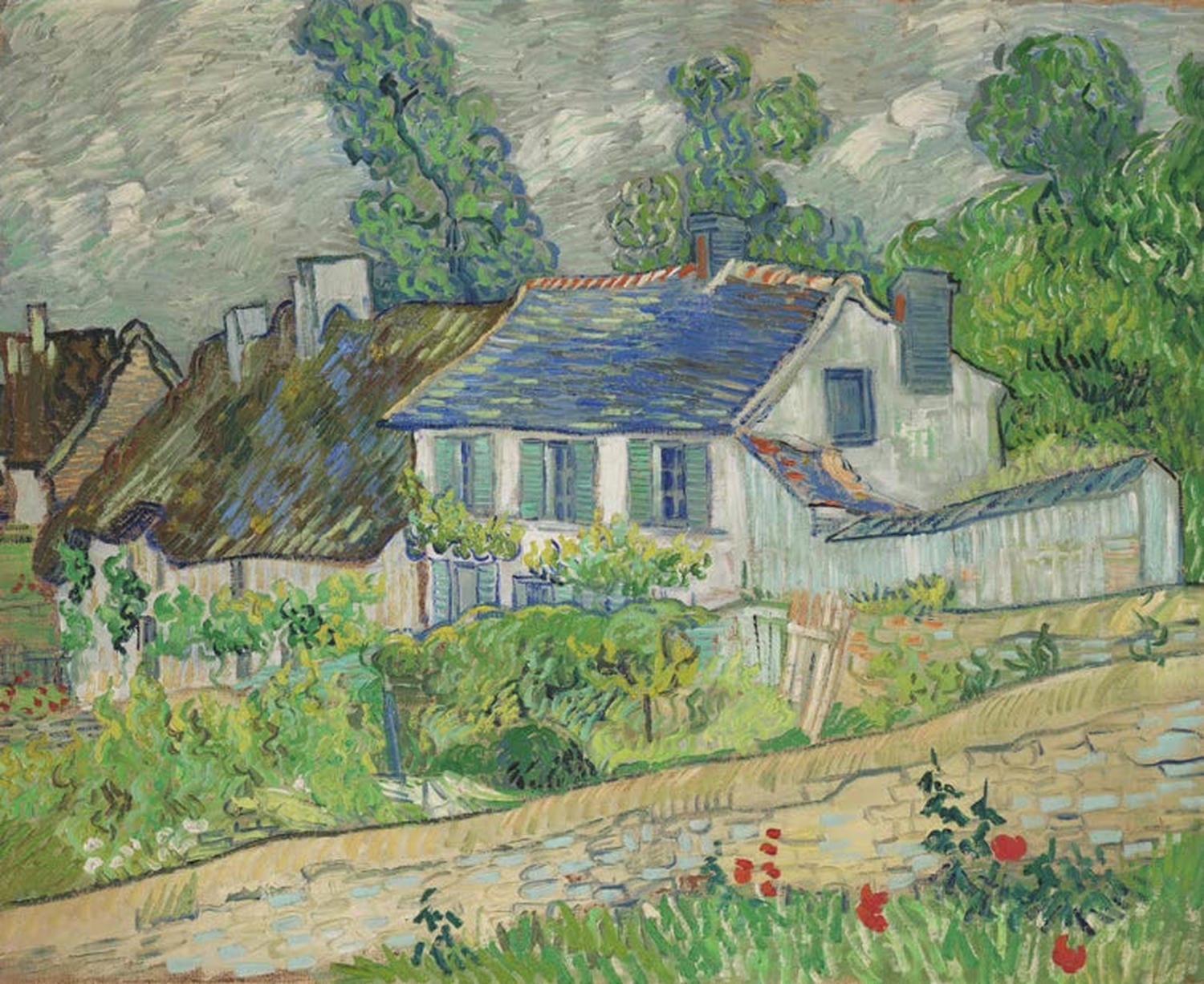 Häuser in Auvers | Vincent van Gogh