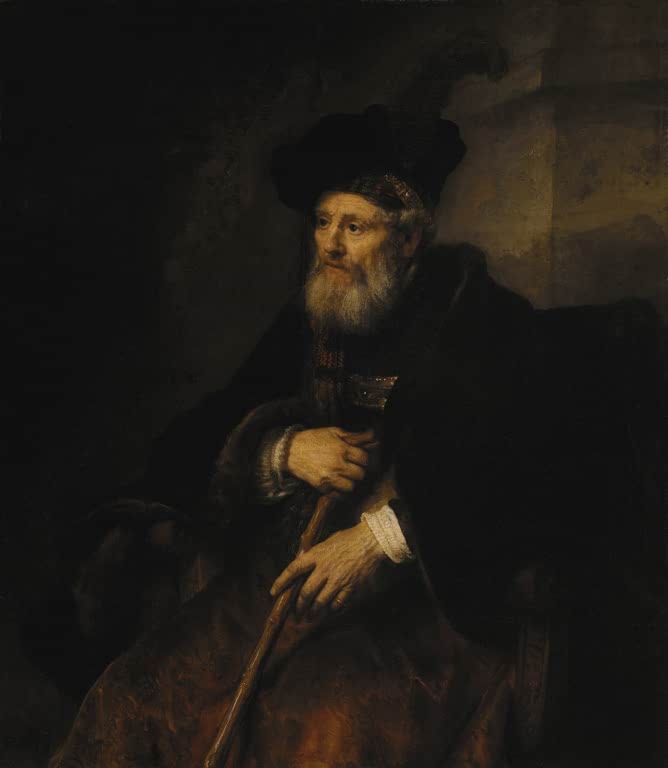 Porträt eines alten Mannes | Rembrandt van Rijn