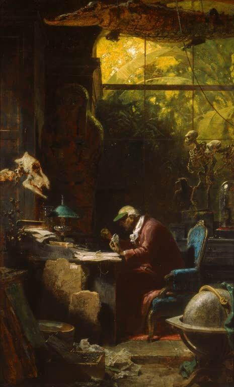 Der Gelehrte | Carl Spitzweg