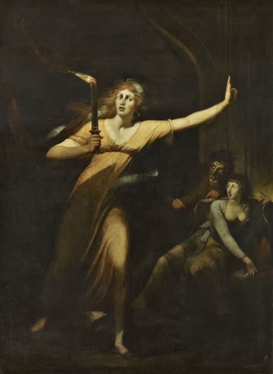 Die schlafwandelnde Lady Macbeth | Johann Heinrich Füssli