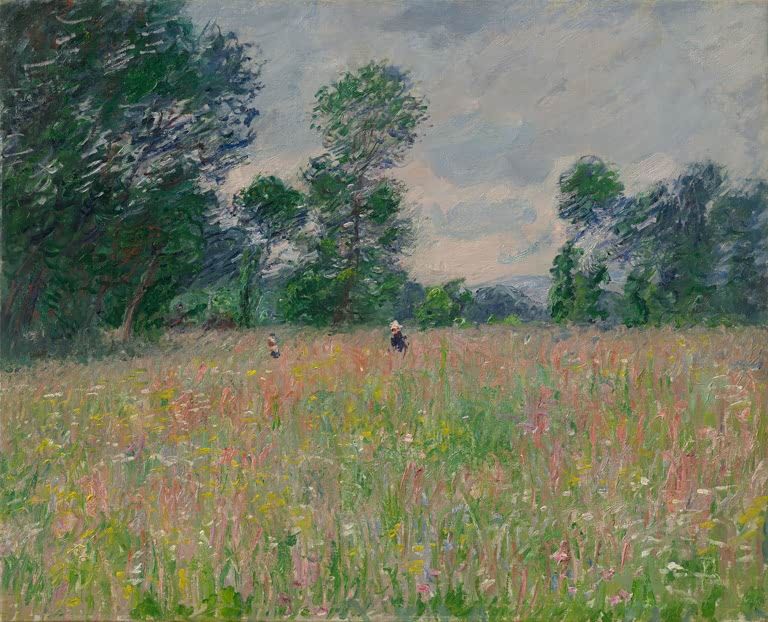 Die blühende Wiese | Claude Monet