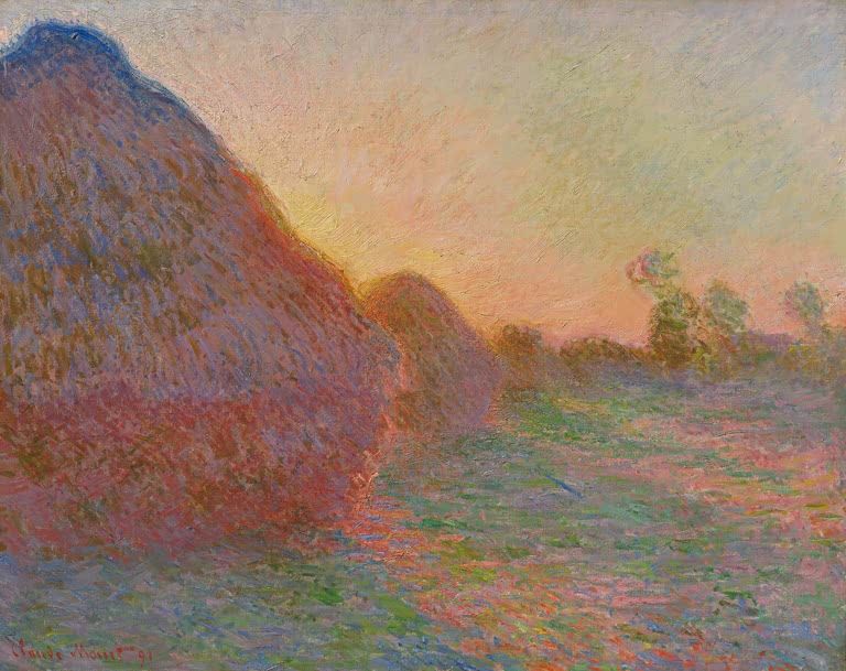 Getreideschober | Claude Monet