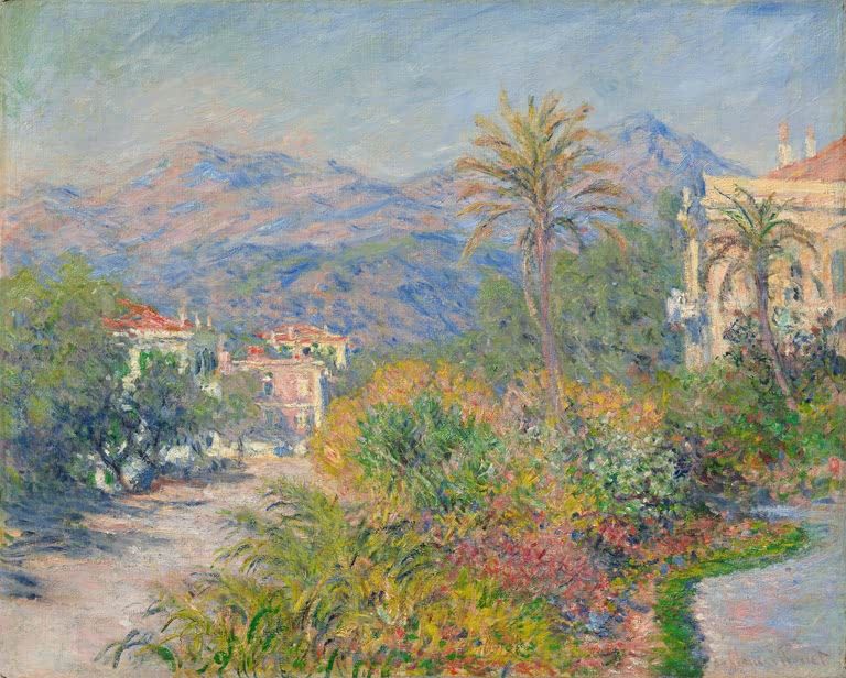 Strada Romana in Bordighera | Claude Monet