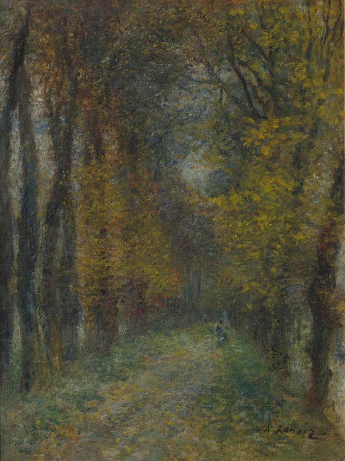 Verschattete Allee | Pierre-Auguste Renoir