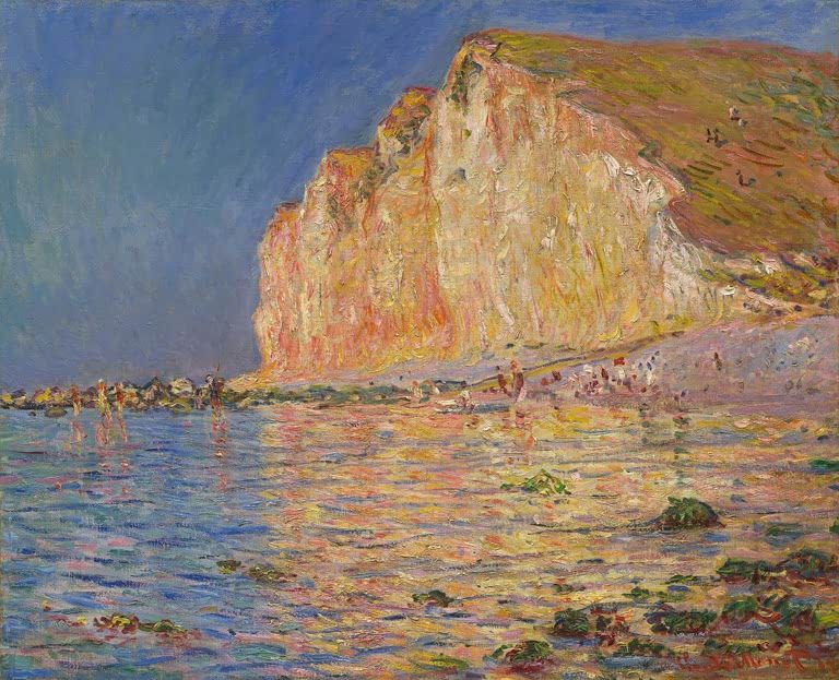 Petites-Dalles bei Ebbe | Claude Monet