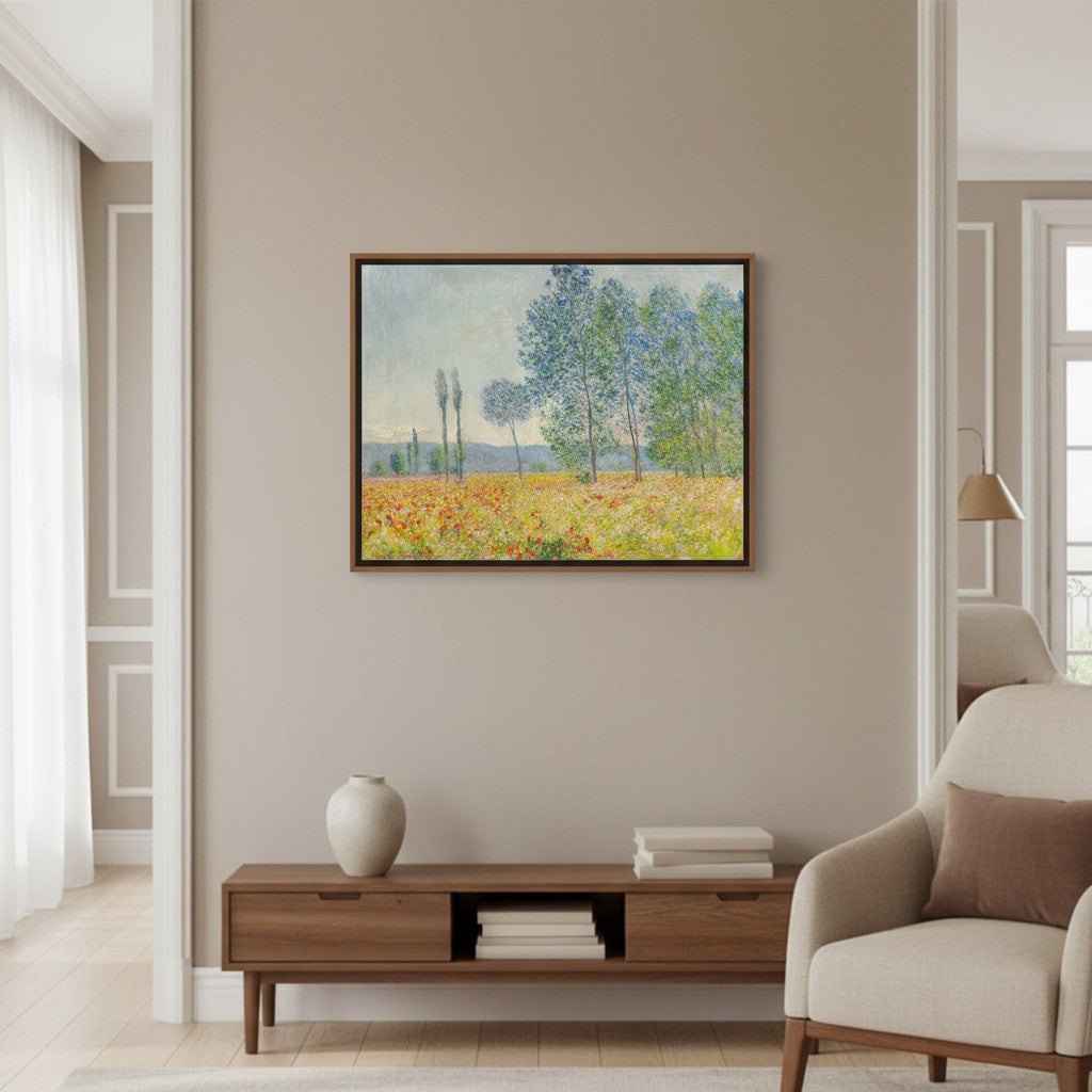 Unter den Pappeln | Claude Monet