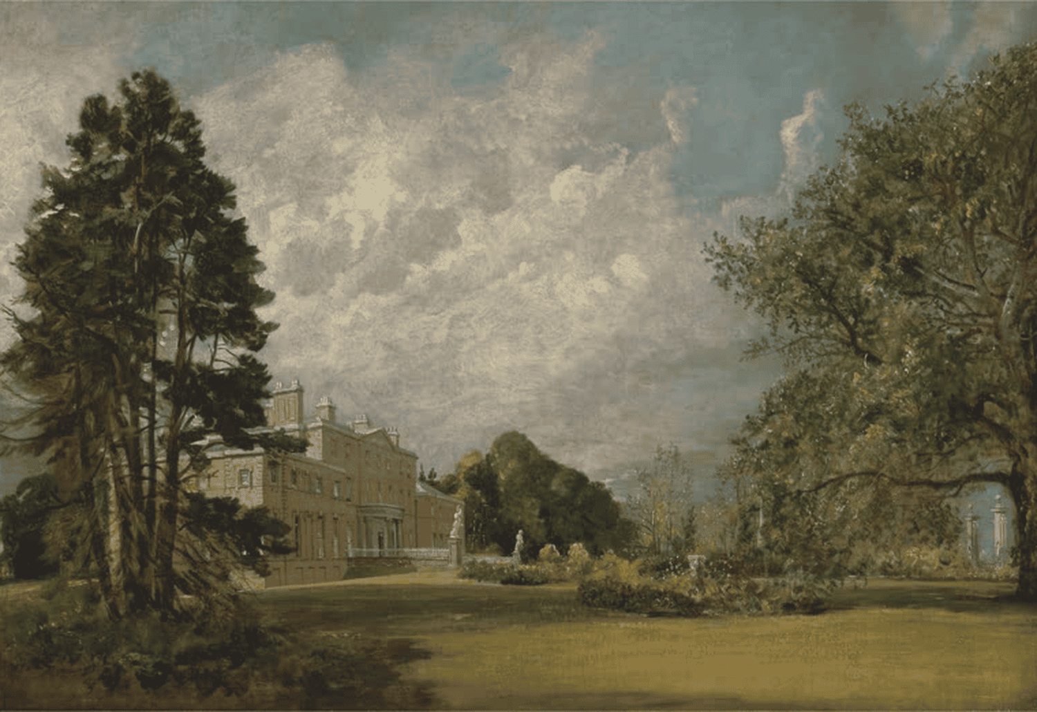 Malvern Hall Warwickshire Kunstdruck von John Constable