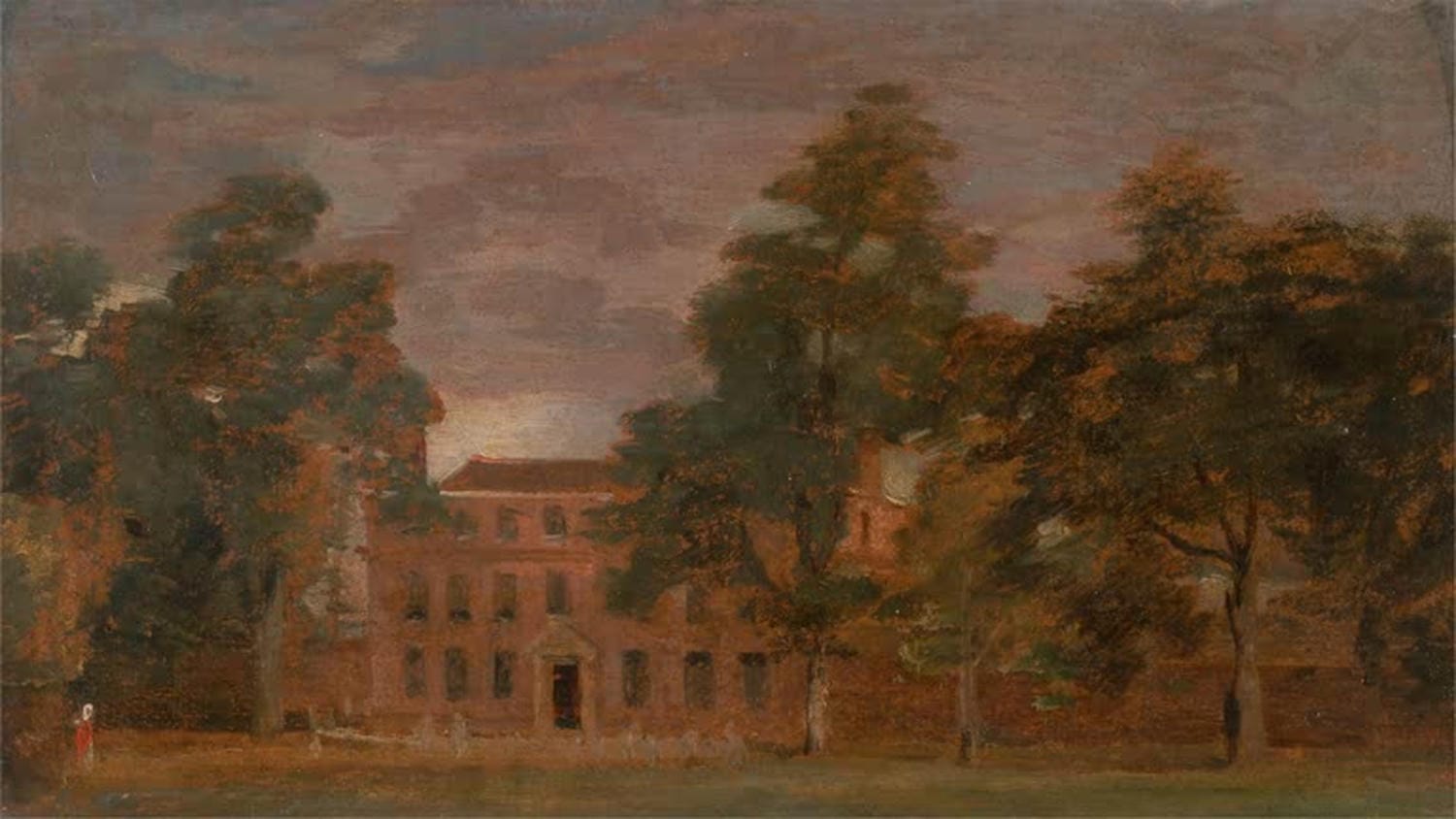 West Lodge East Bergholt Kunstdruck von John Constable Landschaft
