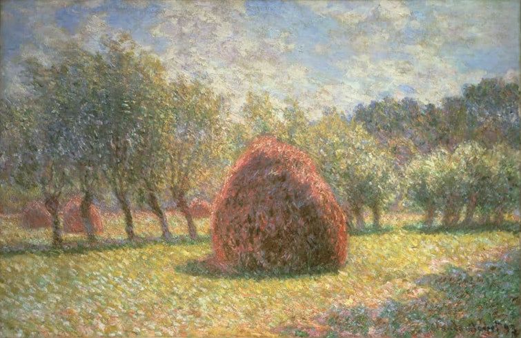 Heuhaufen in Giverny | Claude Monet