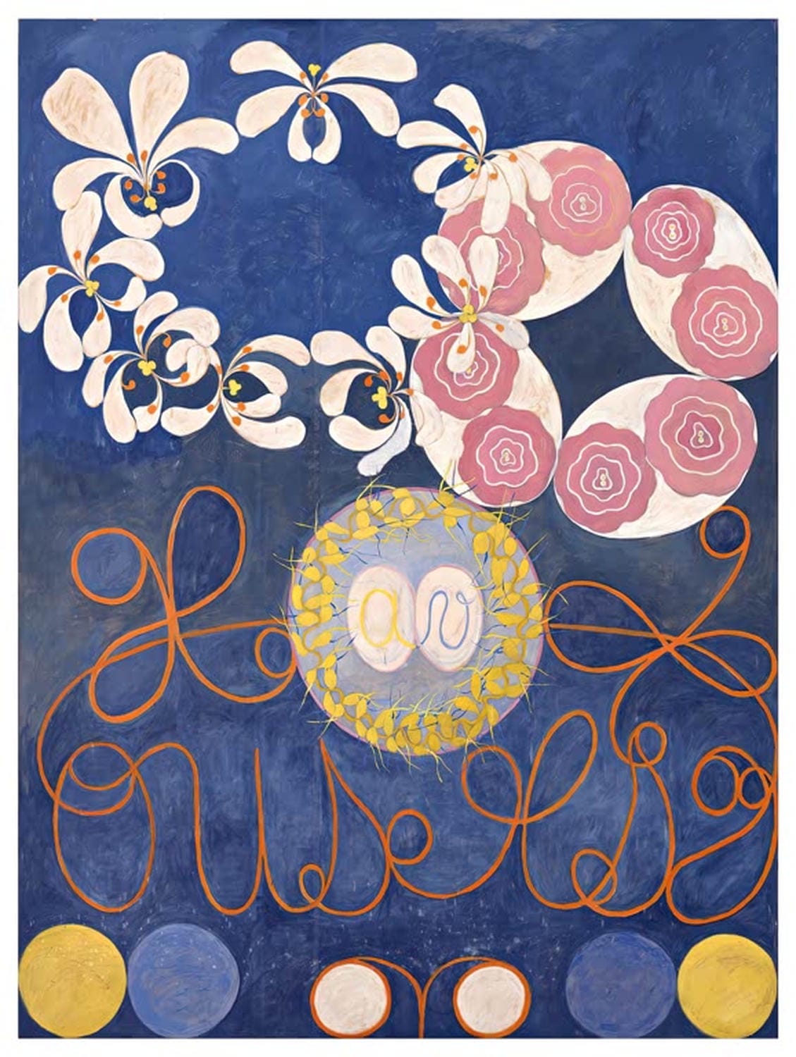 Gruppe IV Kindheit von Hilma af Klint als Kunstdruck