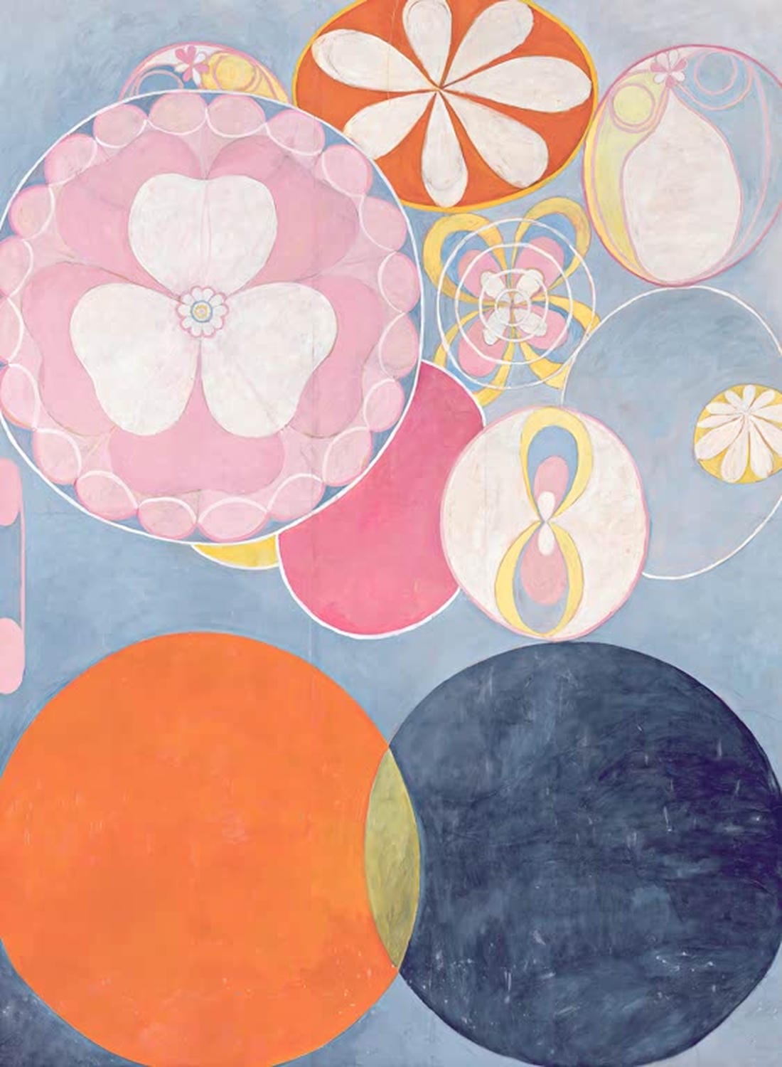 Gruppe IV Nr. 2 Kindheit von Hilma af Klint als Kunstdruck