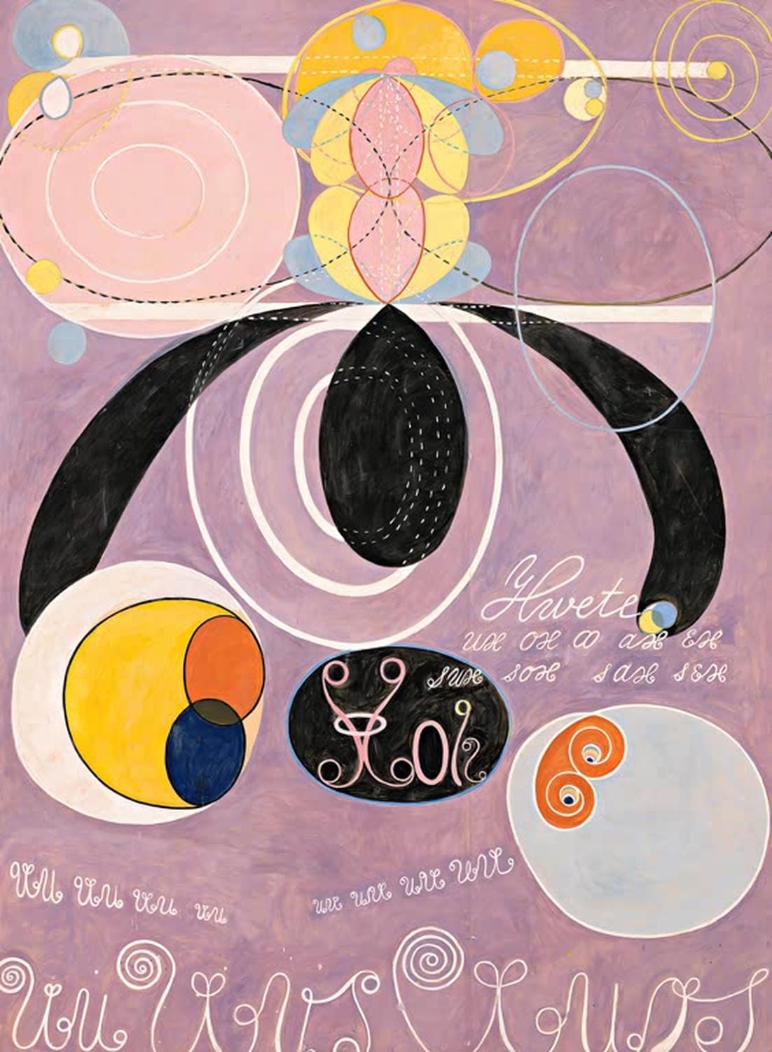 Gruppe IV Nr. 6 Erwachsensein von Hilma af Klint als Kunstdruck