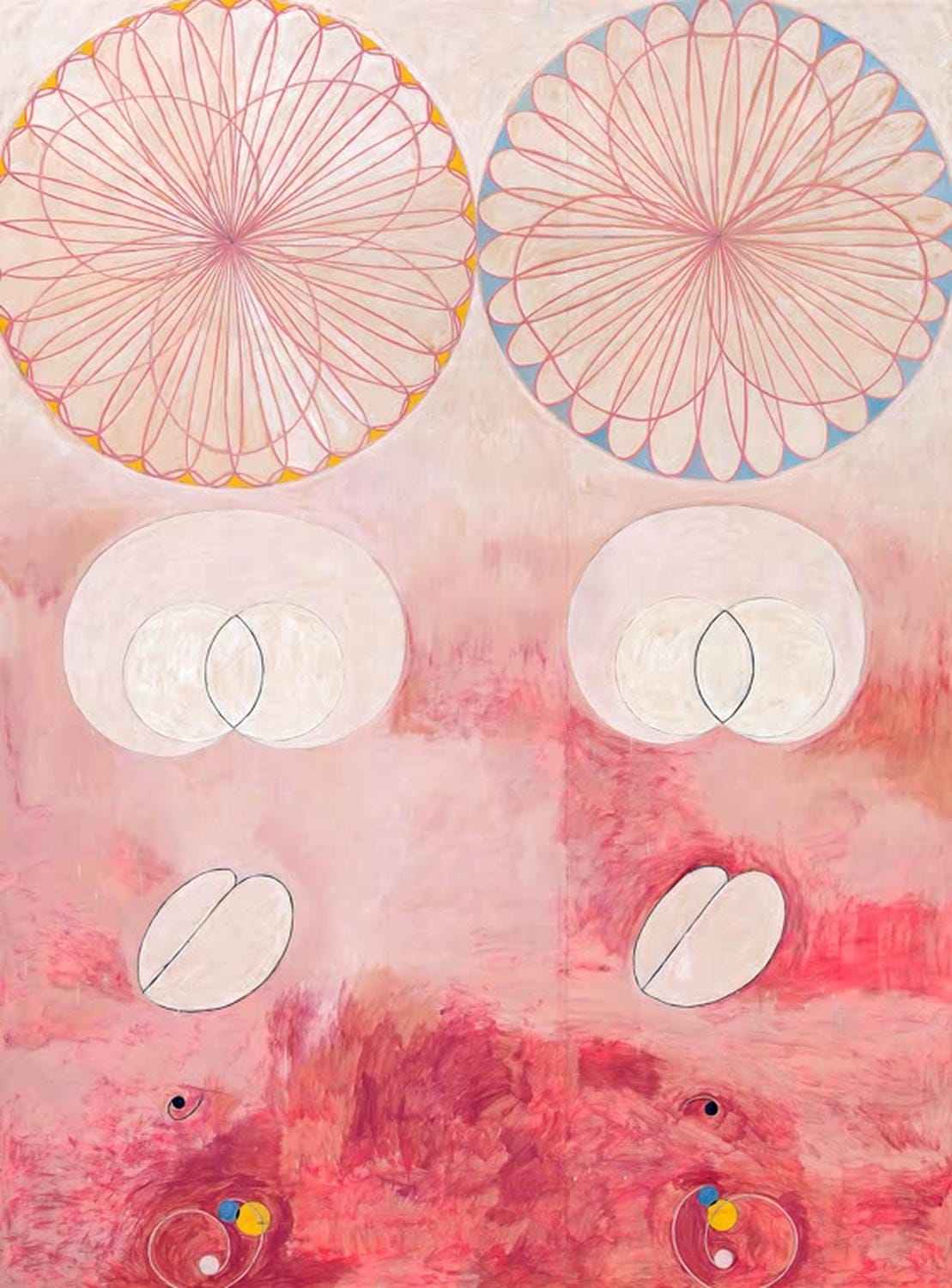 Die Zehn Größten Nr. 9 Das Alter von Hilma af Klint als Kunstdruck
