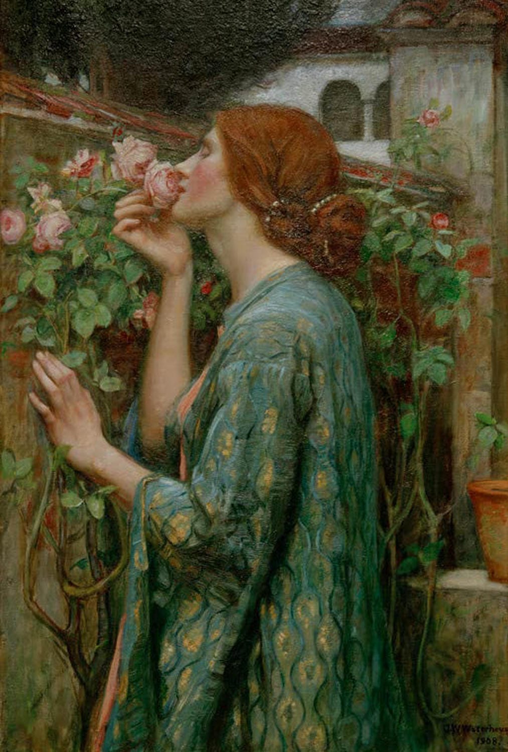 Die Seele der Rose | John William Waterhouse