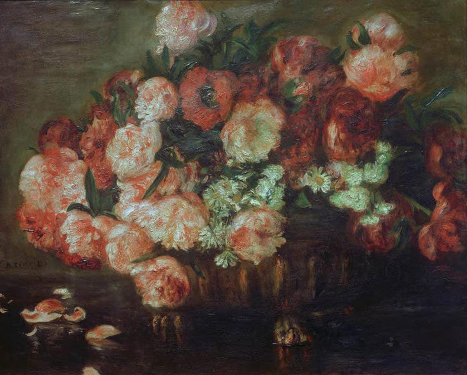 Stillleben mit Pfingstrosen | Pierre-Auguste Renoir