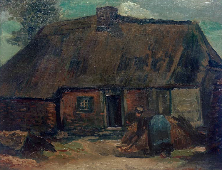 Kate mit grabender Bäuerin Vincent van Gogh