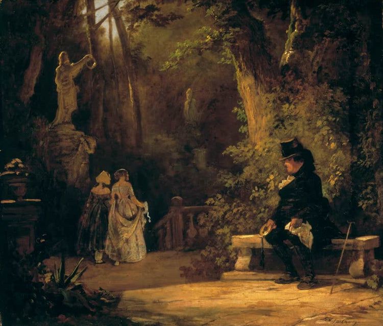 Der Witwer | Carl Spitzweg
