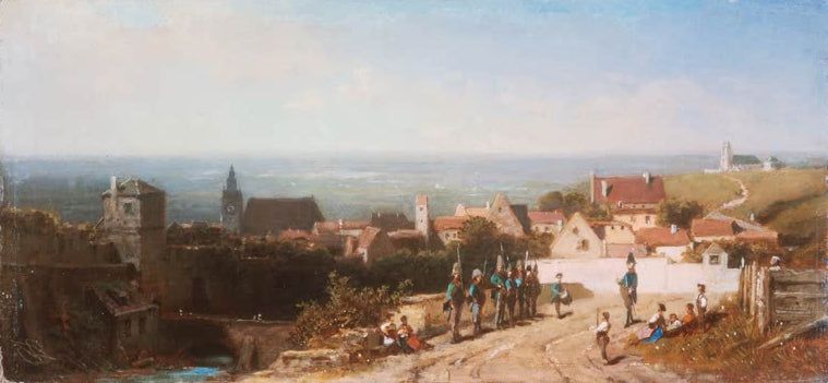 Altes Städtchen | Carl Spitzweg