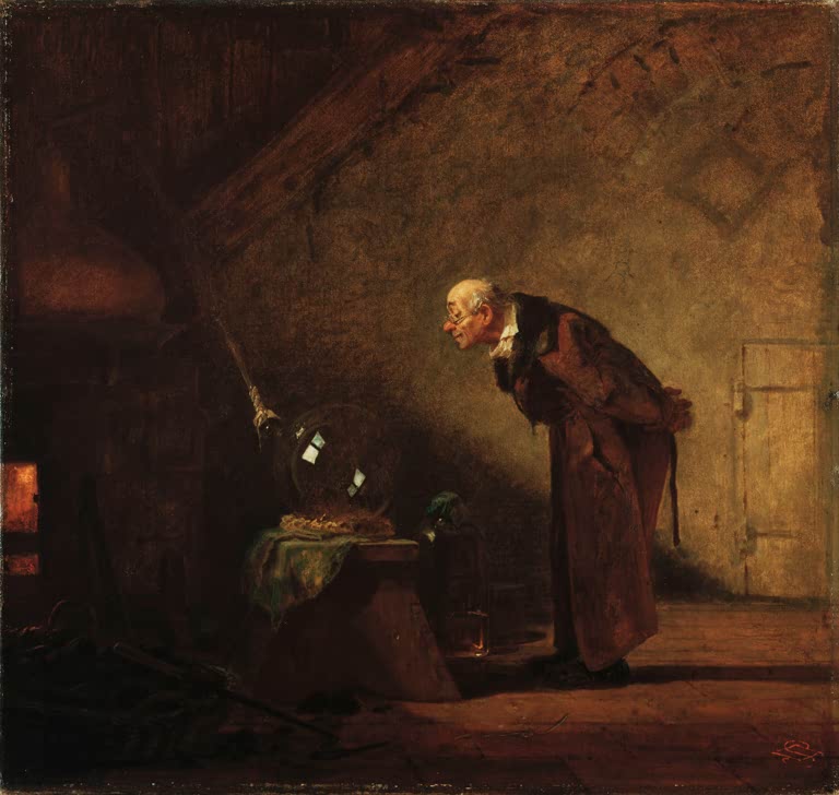 Der Alchimist | Carl Spitzweg