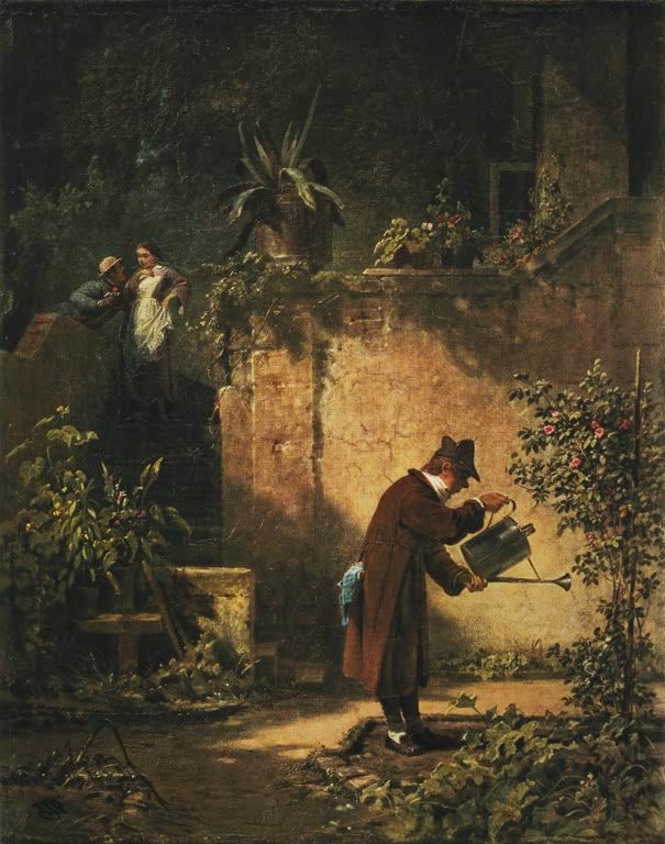 Der Gartenfreund | Carl Spitzweg