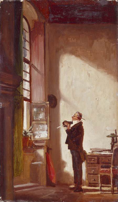 Der Schreiber | Carl Spitzweg