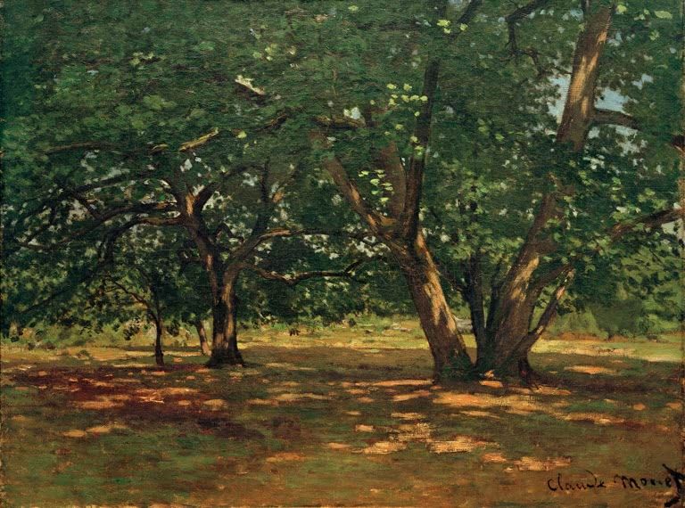Wald von Fontainebleau | Claude Monet