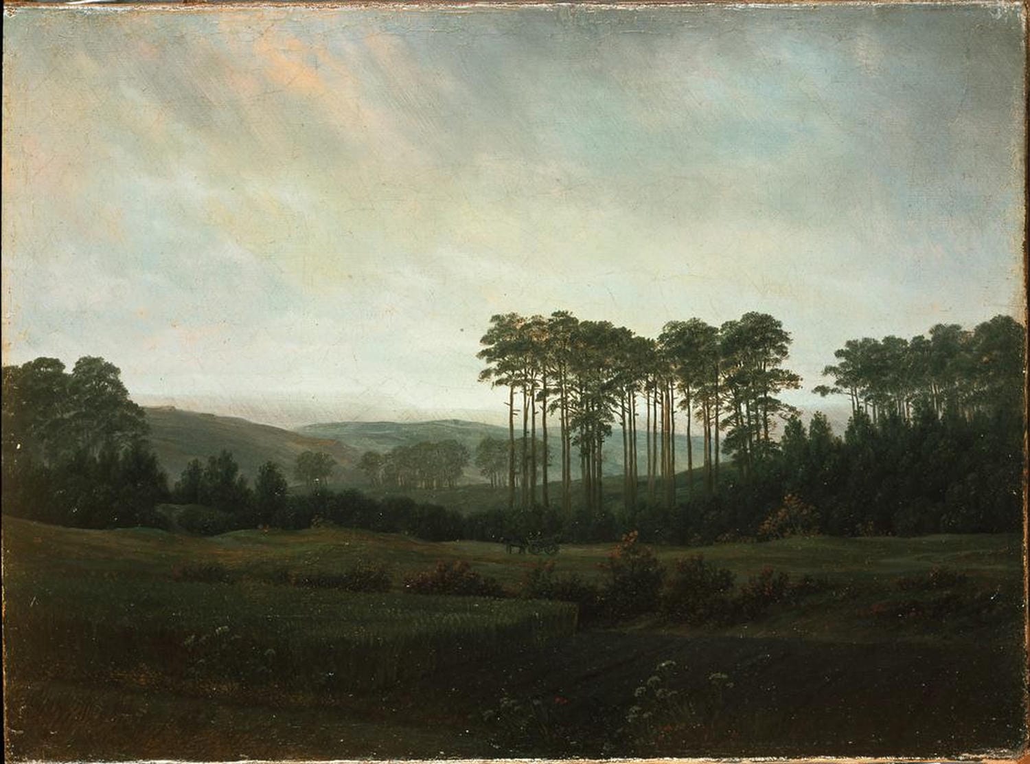 Kunstdruck: Der Nachmittag | Caspar David Friedrich