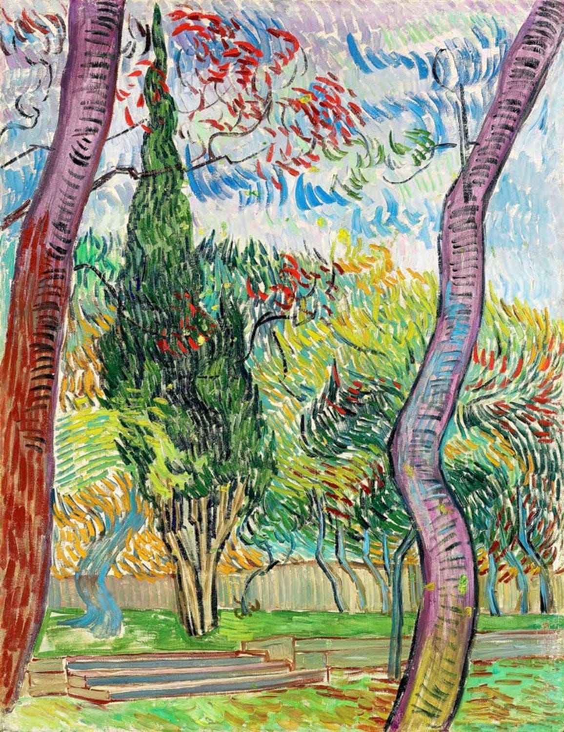 Saint-Paul Hospital Park von Vincent van Gogh