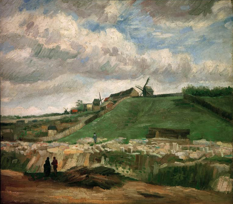 Montmartre mit Steinbruch | Vincent van Gogh