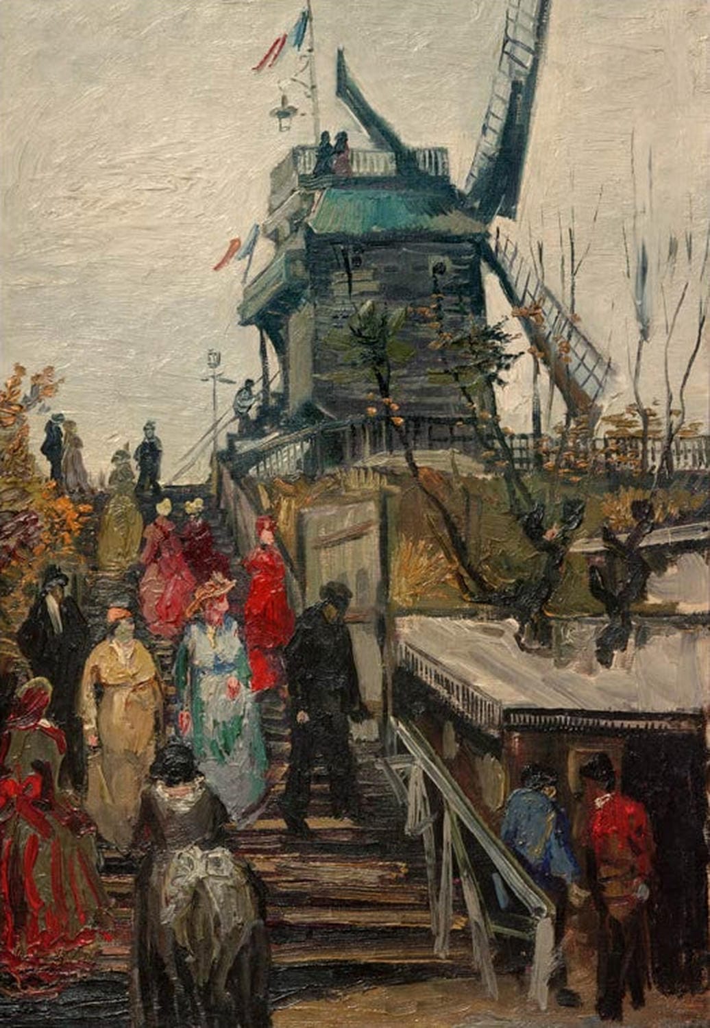 Le Moulin Blute-Fin von Vincent van Gogh