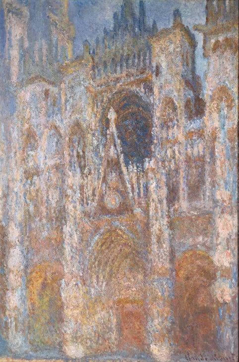 Die Kathedrale von Rouen im Morgenlicht | Claude Monet