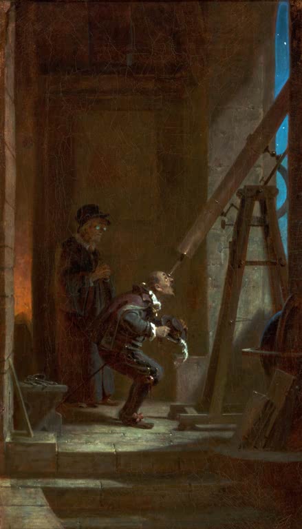 Der Astronom | Carl Spitzweg