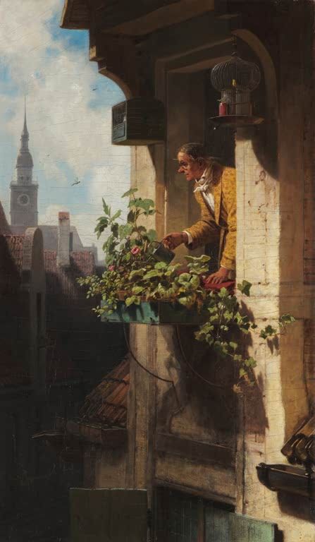 Die Mansarde | Carl Spitzweg