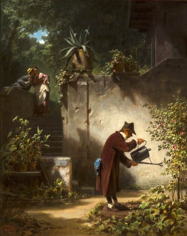 Der Blumenfreund | Carl Spitzweg