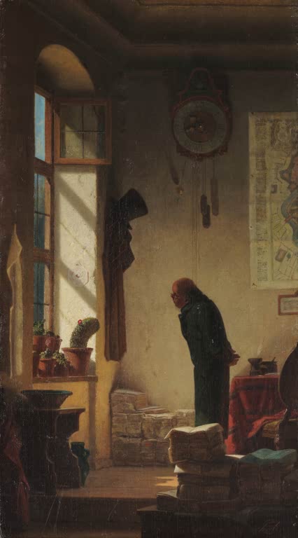 Der Kaktusliebhaber | Carl Spitzweg