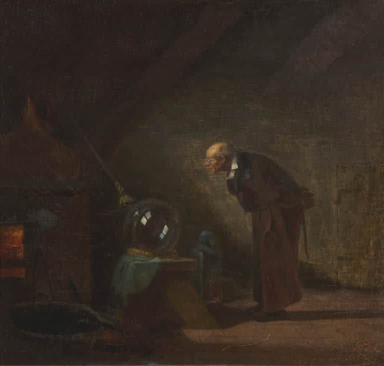 Der Alchemist | Carl Spitzweg